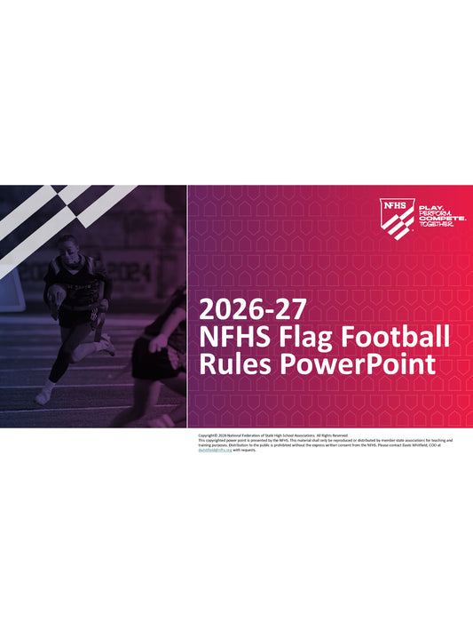 2026-27 Flag Football PowerPoint