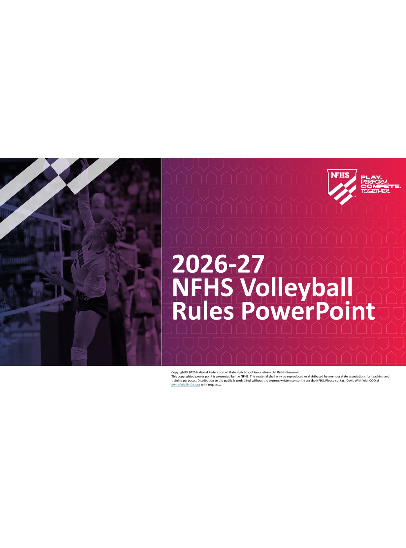 2026-27 Volleyball PowerPoint