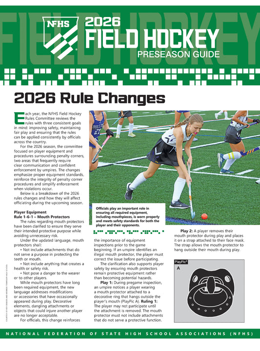 2026 Field Hockey Preseason Guide