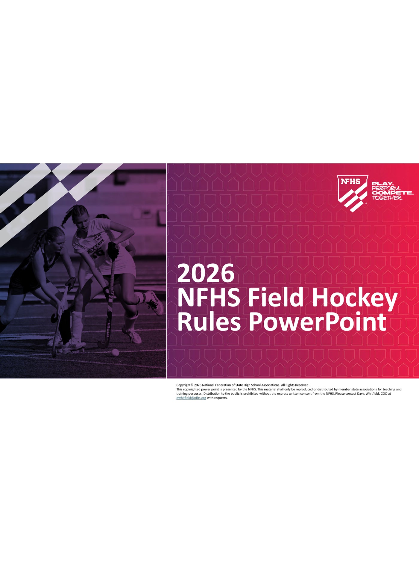 2026 Field Hockey Power Point