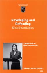 Developing & Defending Disadvantages