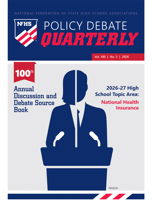 2025 Policy Debate Quarterly Volume 99, Number 3